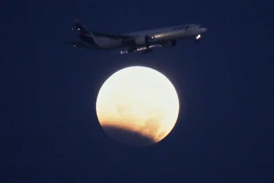 Eclipse lunar captó la atención de muchos, la madrugada de este 28 de agosto desde RD