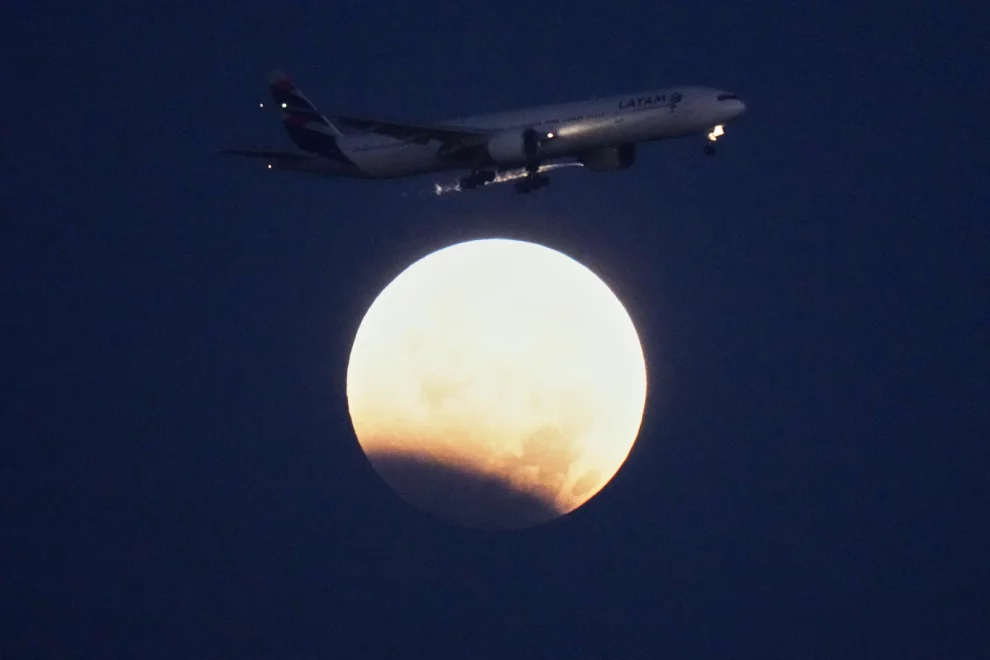 Eclipse lunar captó la atención de muchos, la madrugada de este 28 de agosto desde RD