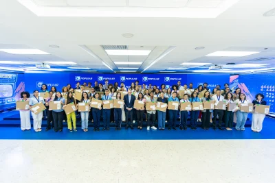 Banco Popular otorga becas a 61 estudiantes meritorios de escasos recursos