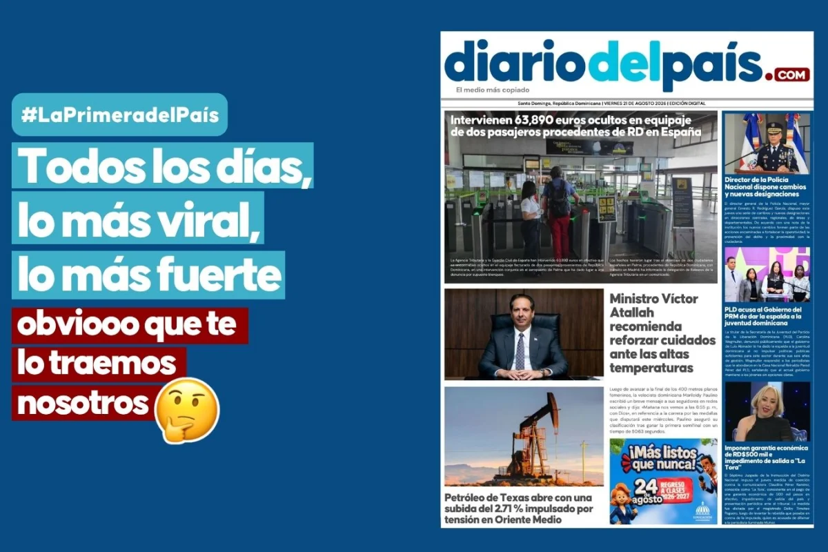 El calor ta’ picando duro y la información también
