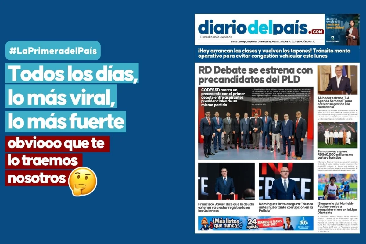 ¡Sálvese quien pueda! Hoy arrancan las clases y vuelven los tapones, se estrenó RD Debate con los precandidatos del PLD y otras noticias