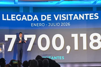 RD supera los 7,7 millones de visitantes entre enero y julio, informa Turismo