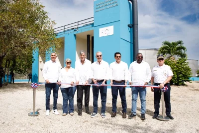 Abinader inaugura planta de tratamiento de aguas residuales en beneficio de Juan Dolio y Guayacanes