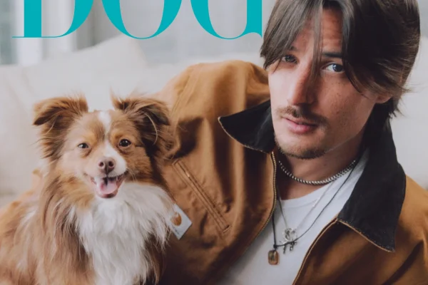 Danny Ocean protagoniza junto a su mascota Kelo Alejandro la nueva edición de DOGUE MX