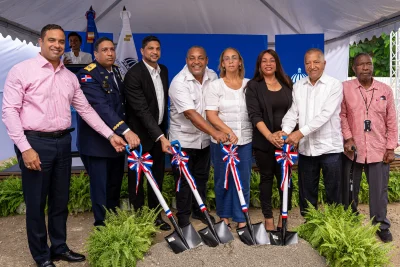José Andújar da primer palazo para estación policial de RD$22 millones en Hatillo