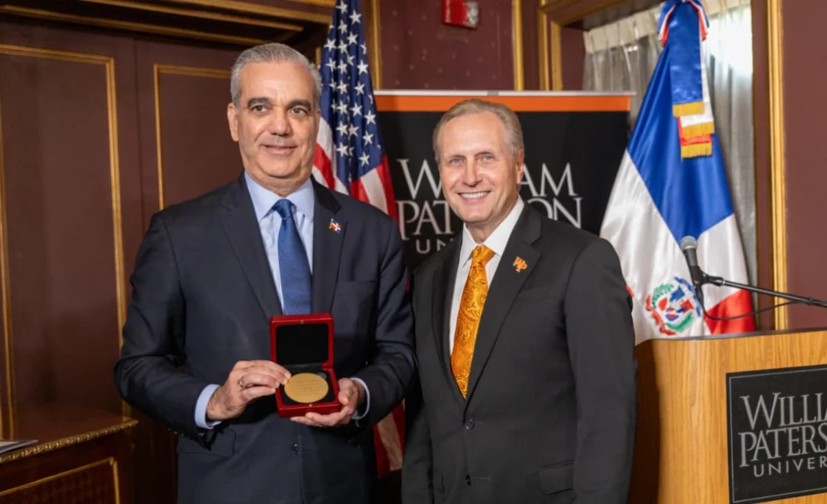 William Paterson University entrega su máxima distinción a Luis Abinader
