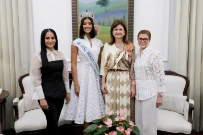 Raquel Peña felicita a la Miss Mundo 2026: “Todos celebramos contigo este momento!