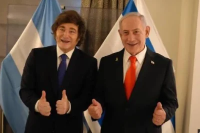 Presidente Milei se reunió con Netanyahu en Nueva York