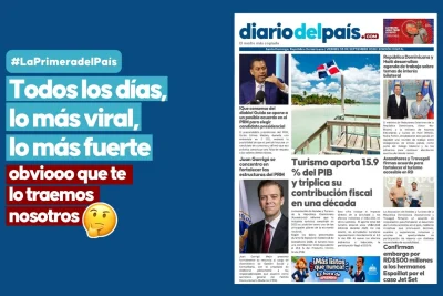 ¡Guido no quiere saber de "consenso del diablo" en el PRM y el turismo sigue dándola: aporta el 15.9 % del PIB