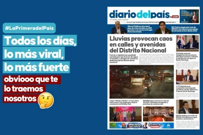 ¡Agua por pila! Los charcos se adueñaron de las calles y dejaron a más de uno varado
