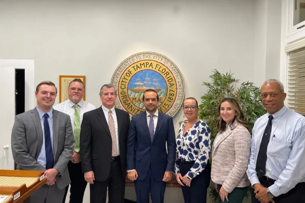 “René Rodríguez fortalece su agenda internacional en encuentro con el City Attorney de Tampa, Florida”