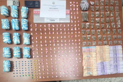 DNCD arresta a 45 personas e incauta más de 13 kilos de drogas en tres provincias