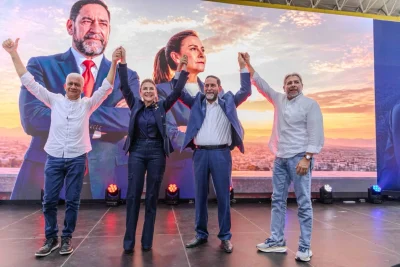 Carolina Mejía suma a Eligio Jáquez a su proyecto presidencial