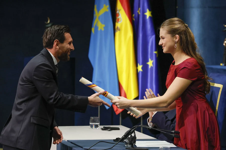 Lionel Messi recibe el Premio Princesa de Asturias de los Deportes 2026