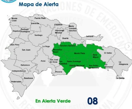 El COE aumenta a ocho las demarcaciones en alerta verde por precipitaciones