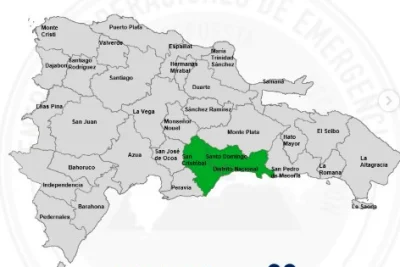 COE mantiene tres demarcaciones en alerta verde por lluvias