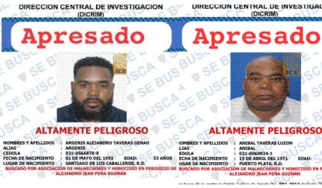 Dos hombres se entregan al DICRIM por homicidio ocurrido en 2014 en Santiago