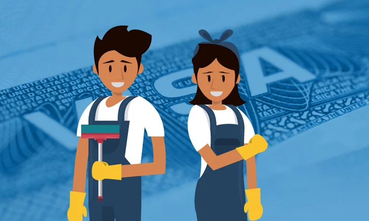 Empleadas domésticas pueden solicitar visa B1 para viajar con sus empleadores a Estados Unidos