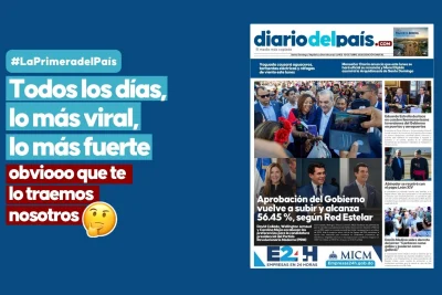 Aprobación del Gobierno vuelve a subir y alcanza 56.45 %, según Red Estelar