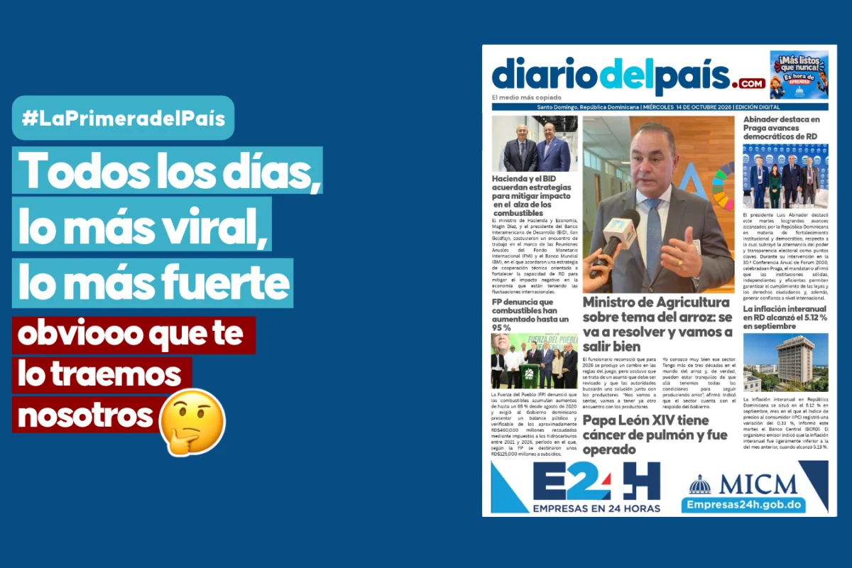 ¡El ministro de agricultura dice que «todo va a estar bien» con el arroz!