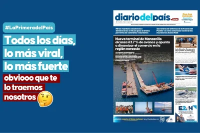 Puerto de Manzanillo va a millón con un 63.7% de avance