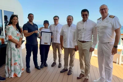 Primer crucero de Disney llega a RD; Puerto Plata recibió este martes casi 13 mil cruceristas