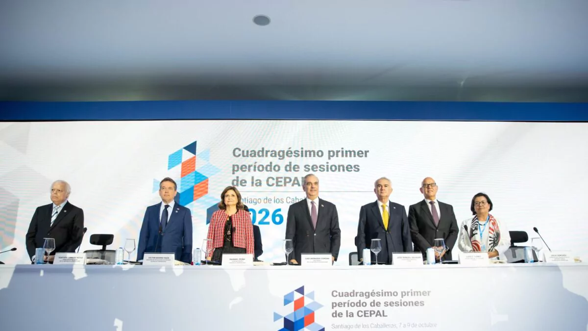 Presidente Abinader llama ante la CEPAL a fortalecer la cooperación regional