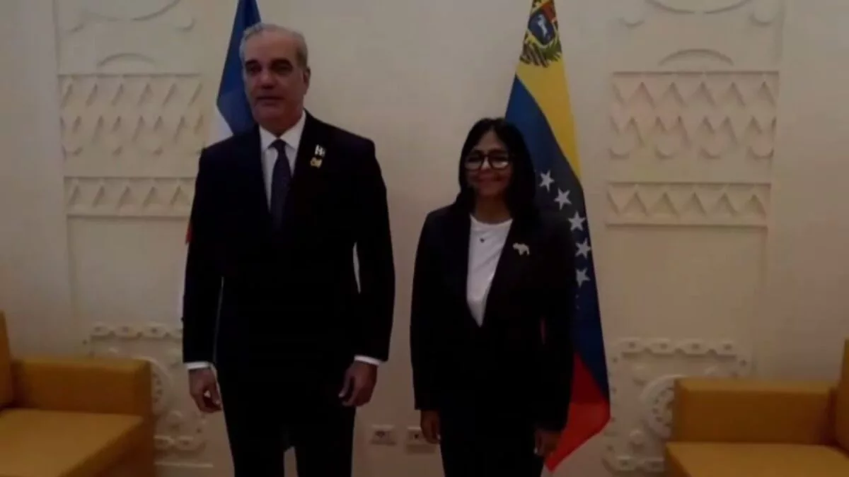 Abinader y Delcy Rodríguez se reúnen en Roma en medio del acercamiento entre RD y Venezuela