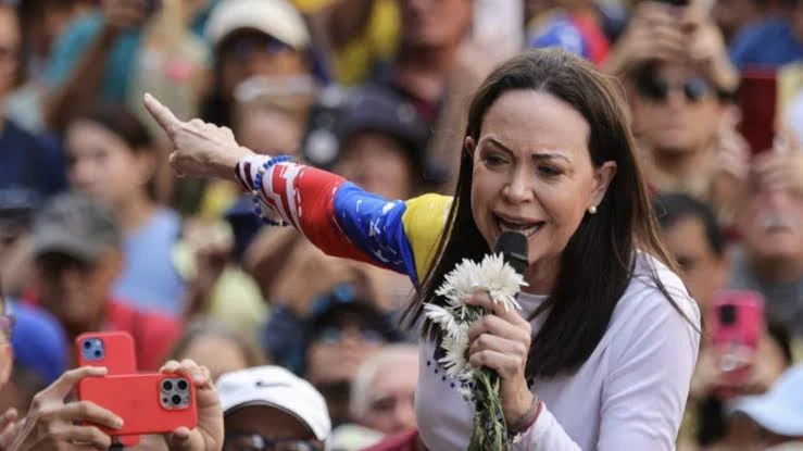 María Corina Machado llama a protestar en Venezuela para exigir una fecha para las elecciones