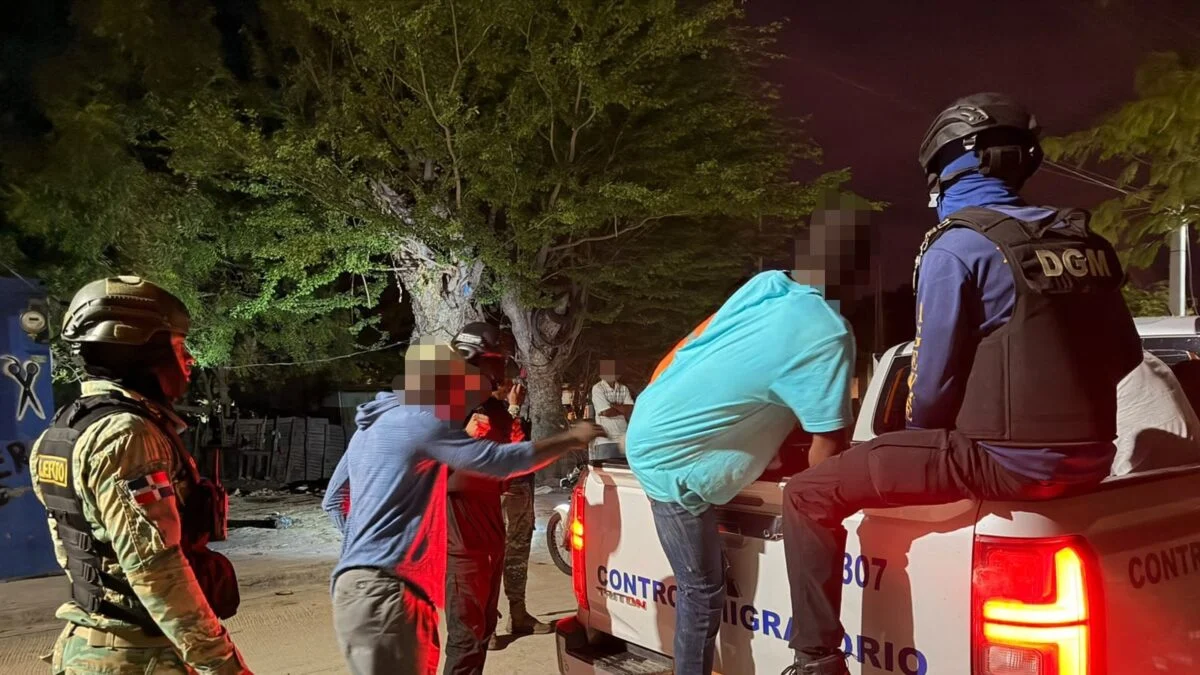 Migración detiene a 1,371 extranjeros indocumentados; el Cibao concentra el 47%